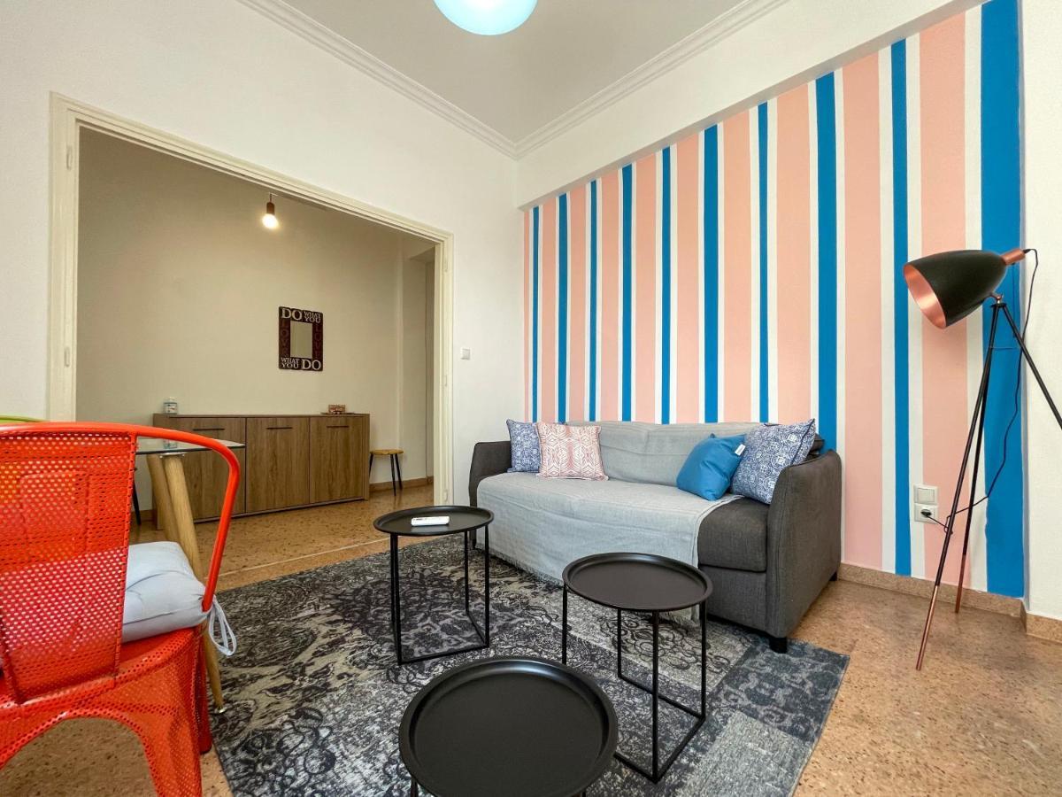 Appartamento Soho Vivid 55Sqm Apt In Atene Esterno foto